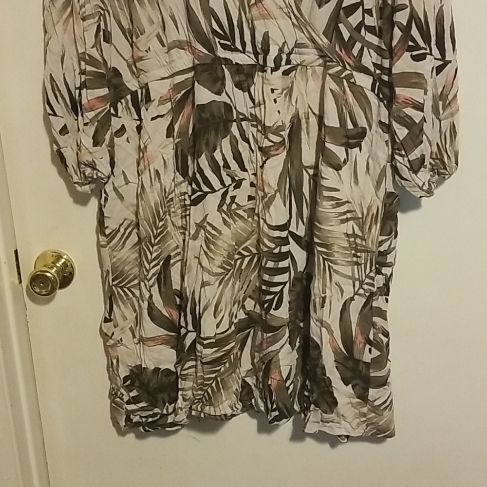 Old Navy Tropical Print Dress Size XXL - Picture 3 of 5